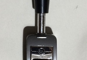 Carimbo datador automático vintage ENM - made in England