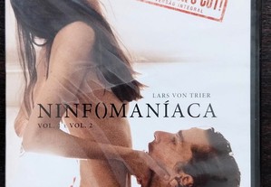 DVD "Ninfomaníaca - Vol. 1 e Vol. 2 (Director's cut)", de Lars Von Trier
