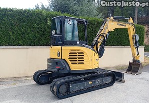 Mini giratória yanmar vi-o 57 ano 2019