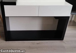 Consola de entrada LACADA NOVA gavetas de click!