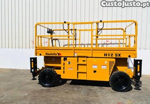 Plataforma Elevatoria Tesoura a Diesel Haulotte H12 SX 12 Metros