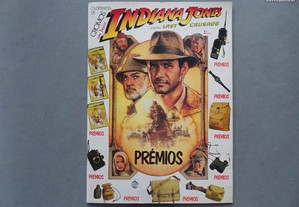 Caderneta de cromos Indiana Jones