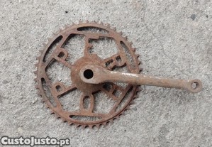 Made in England Old Bike Store Pedaleira HOPPER muito antiga