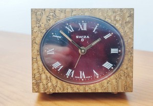 Relógio Swiza 8 vintage anos 70 fabrico Suiço em bronze