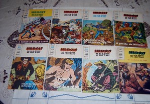 Coleção Heróis do Far-west, BD antiga anos 70