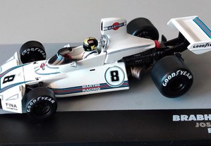 Miniatura 1:43 Low Cost Brabham BT44B José Carlos Pace (GP Brasil 1975)