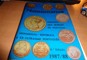 Livro Numismática 1987/88 Of.Envio