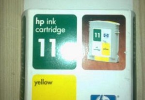 Tinteiro original HP 11 Amarelo