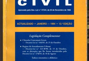 Código Civil 1994 - 13ª Edição