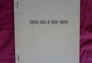 Aspetos Sociais do Folclore Angolano. José Redinha