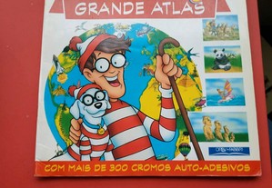 Caderneta O Mundo de Wally Grande Atlas Orbis Fabb