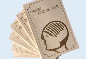 Coleção de livros em 7 volumes Princípios Psicologia Geral S. L. Rubinstein