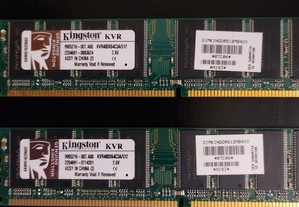 Memória Kingston DIMM 512 Mb DDR 400