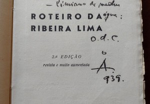 Roteiro da Ribeira Lima - Conde D´Aurora 1939