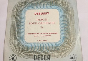 Disco LP Debussy.