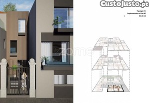 Apartamento T2 Novo Com Garagem - Bonfim - Porto