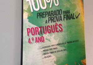 100% Preparado para a prova final - Português 4º ano (c/portes)