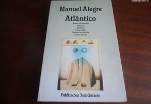 "Atlântico" de Manuel Alegre - 1ª Edição de 1989