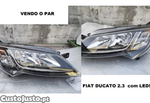 Faróis / Ópticas Elétrico Led ORIGINAL Fiat Ducato 14-21 SEMI-NOVOS