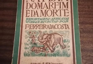Livro "Na Pista do Marfim e da Morte" de Ferreira da Costa