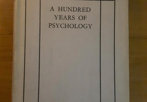 Psicologia. Hundred Years of Psychology 1833/1933