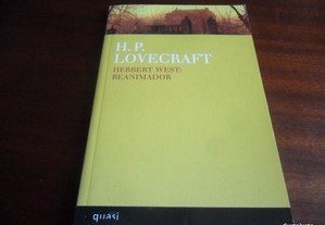 "Herbert West: Reanimador" de H. P. Lovecraft - 1ª Edição de 2008