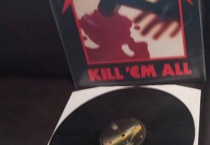 METALLICA Kill ´Em All LP Vinil preto