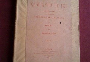 Miguel de Sá-Memória Sobre Campanha de 1870-1.ª Parte-1871