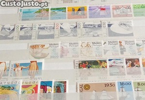 Selos de Portugal 133 sries completas novas