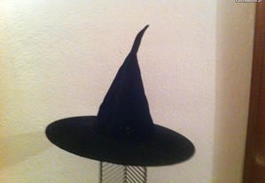 Chapéu de bruxa Halloween