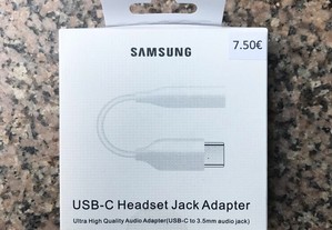 Adaptador Type-C para áudio Jack 3.5mm - Samsung