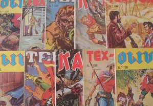 Colecção TIGRE 190 191 192 193 194 195 196 197 198 199 Kalar Oliver Tenax Tex-Tone banda desenhada