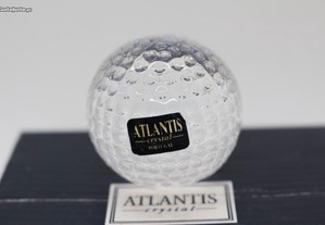 Pisa Papeis Bola Golf em Cristal Atlantis Vista Alegre