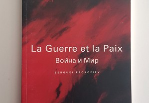 OPERA de Paris Programa La Guerre et la Paix Prokofiev 2000