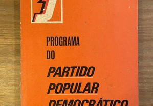 Primeiro Programa do Partido Popular Democrático 1974