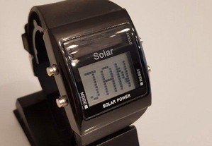 Relógio de Homem - Solar Power - Novo !