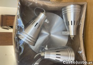 Aplique novo de 3 focos