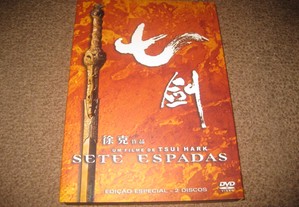 "Sete Espadas" Edição Slidepack/2 DVDs/Raro!