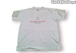 T-shirt Comemorativa   Repblica 100 Anos (1910-2010)