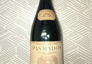 Vinho Tinto Pasmados Colheita de 1981