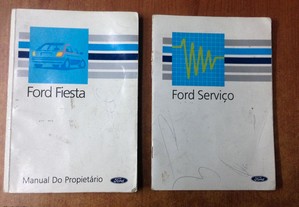 Livros Manuais Ford Fiesta - MK3 - 1989