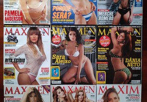 Revistas Maxmen, Maxim e FHM