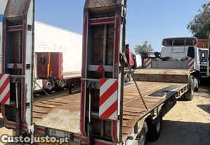 Porta maquinas com rampas hidrulicas