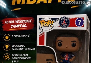 Boneco Kylian Mbappé