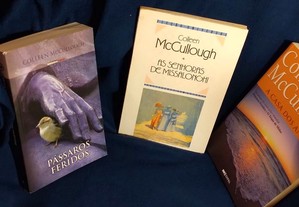 3 livros de Colleen McCullough: As Senhoras de Missalonghi /A Casa dos Anjos