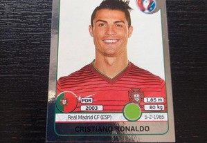Cromo Cristiano Ronaldo UEFA Euro France 2016(Swiss)