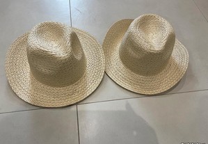 Lote dois chapéu gênero unisex