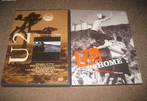 2 DVDs musicais dos "U2"