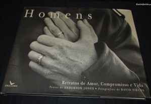 Livro Homens Retratos de Amor Compromissos e vida
