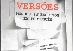 Versões. Mundos (d)Escritos em Português - Contos. Prefácio de Miguel Vale de Almeida.